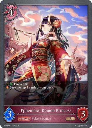 Ephemeral Demon Princess - P44EN (Foil) (BP20-P44EN) - BP20 Omens and Heirs