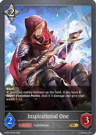 Inspirational One - P55EN (Foil) (BP20-P55EN) - BP20 Omens and Heirs