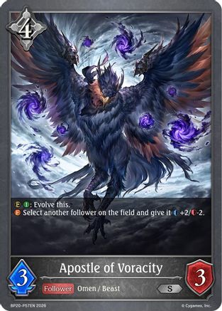 Apostle of Voracity - P57EN (Foil) (BP20-P57EN) - BP20 Omens and Heirs