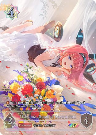 Lishenna, Omen of Destruction (SP) (BP20-SP01EN) - BP20 Omens and Heirs
