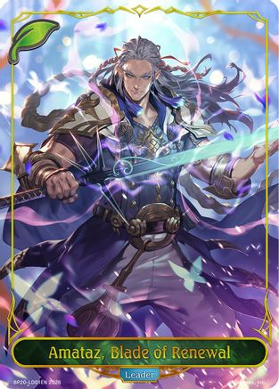 Amataz, Blade of Renewal (BP20-LD01EN) - BP20 Omens and Heirs