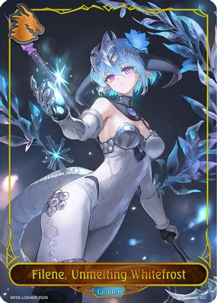 Filene, Unmelting Whitefrost (BP20-LD04EN) - BP20 Omens and Heirs