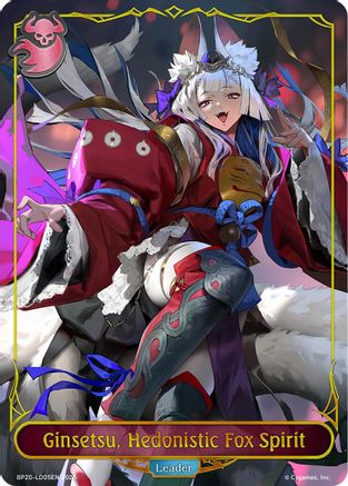 Ginsetsu, Hedonistic Fox Spirit (BP20-LD05EN) - BP20 Omens and Heirs