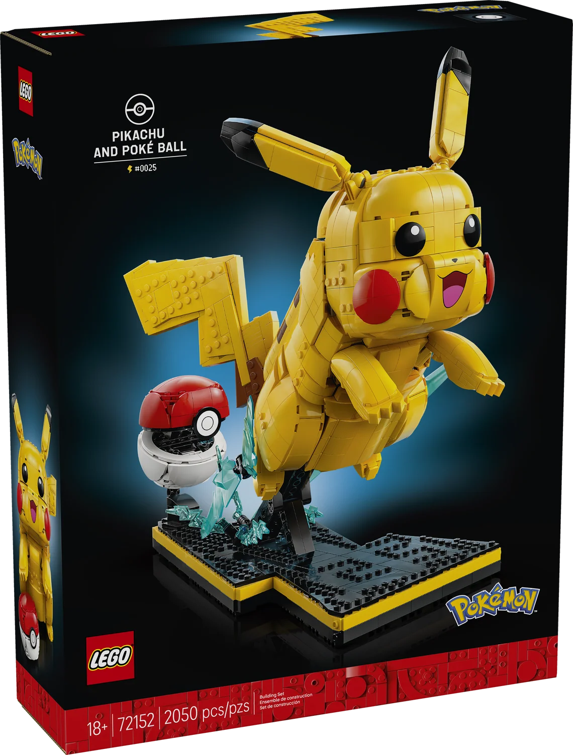 Lego 72152 Pikachu and Poké Ball