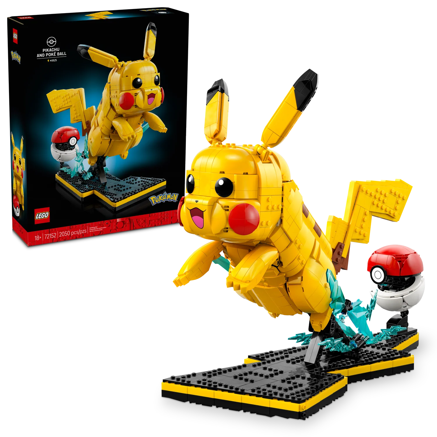 Lego 72152 Pikachu and Poké Ball