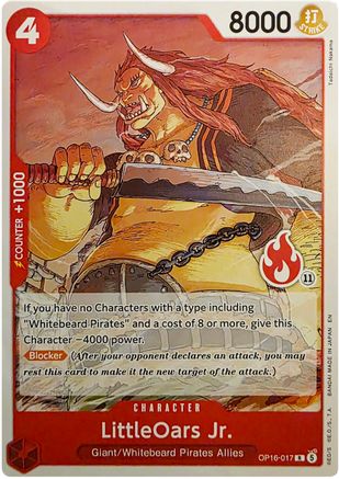 LittleOars Jr. (Ace Deck) (OP16-017) - [Set Sail Deck Set]
