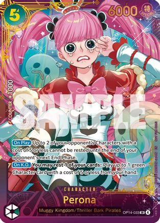 Perona (Large Scale Extra Grand Battle 2026) (OP14-033) - [One Piece Promotion Cards] Foil