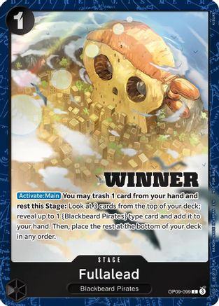 Fullalead (Winner Pack 2026 Vol. 4) (OP09-099) - [One Piece Promotion Cards] Foil