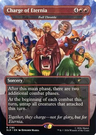 Charge of Eternia - Full Throttle  [Foil]  (SLD-7181) - [Secret Lair Drop Series]