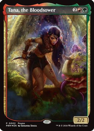 Tana, the Bloodsower  [Foil]  (MFP-002) - [MagicFest Cards]