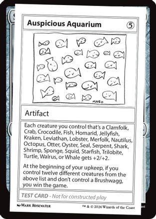 Auspicious Aquarium  (CMB1-) - [Mystery Booster: Convention Edition Exclusives]
