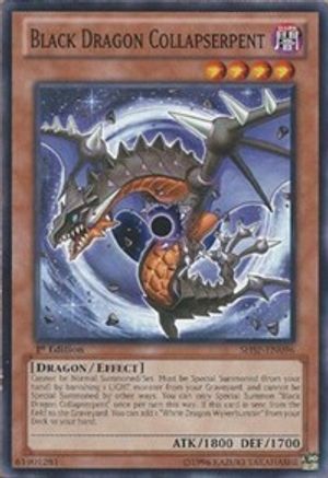 Black Dragon Collapserpent [SHSP-EN096] Common - Trinity Hobby
