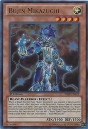 Bujin Mikazuchi [SHSP-EN022] Ultra Rare - Trinity Hobby
