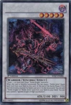 Ignoble Knight of High Laundsallyn [SHSP-EN086] Secret Rare - Trinity Hobby