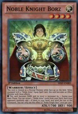 Noble Knight Borz [SHSP-EN085] Super Rare - Trinity Hobby