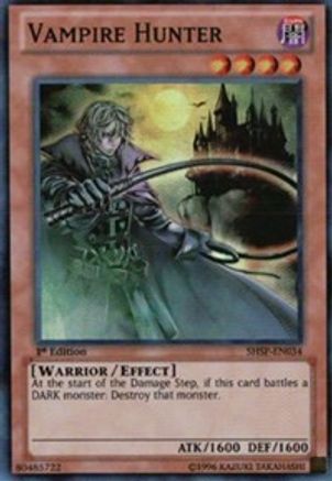 Vampire Hunter [SHSP-EN034] Super Rare - Trinity Hobby