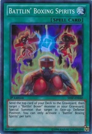Battlin' Boxing Spirits [SHSP-EN060] Super Rare - Trinity Hobby