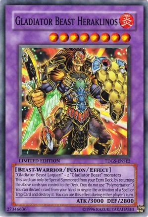 Gladiator Beast Heraklinos [TDGS-ENSE2] Super Rare - Trinity Hobby
