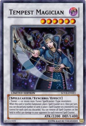 Tempest Magician [SOVR-ENSE1] Super Rare - Trinity Hobby