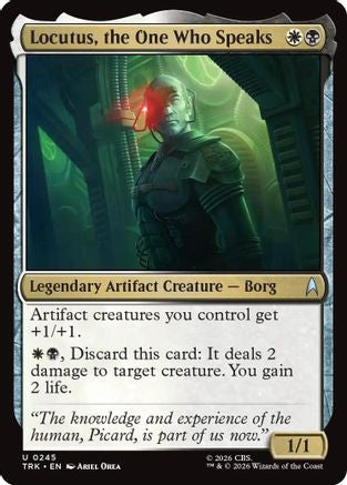 Locutus, the One Who Speaks  [Foil]  (TRK-245) - [Star Trek]