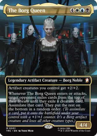 The Borg Queen (Borderless)  (TRC-001) - [Commander: Star Trek]