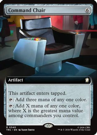 Command Chair (Extended Art)  (TRC-340) - [Commander: Star Trek]