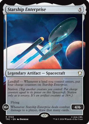 Starship Enterprise  (TRC-122) - [Commander: Star Trek]