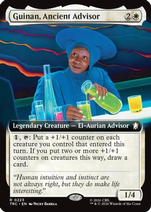 Guinan, Ancient Advisor (Extended Art)  (TRC-223) - [Commander: Star Trek]