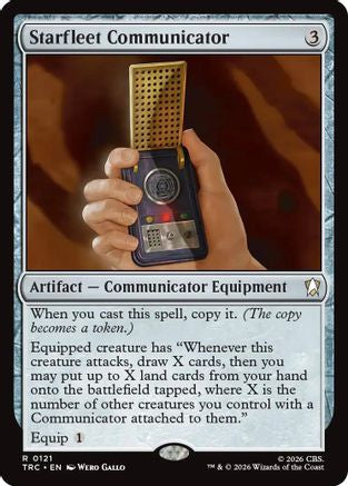 Starfleet Communicator  (TRC-121) - [Commander: Star Trek]