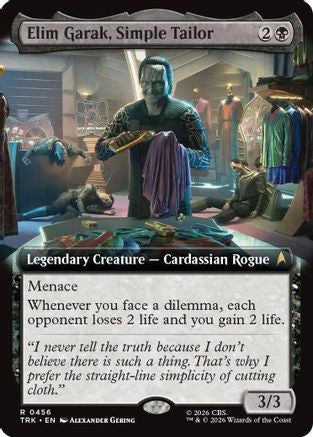 Elim Garak, Simple Tailor (Extended Art)  (TRK-456) - [Star Trek]
