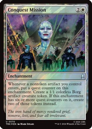 Conquest Mission (Surge Foil)  [Foil]  (TRK-570) - [Star Trek]