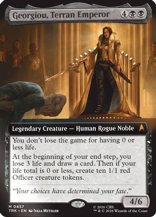 Georgiou, Terran Emperor (Extended Art)  (TRK-457) - [Star Trek]