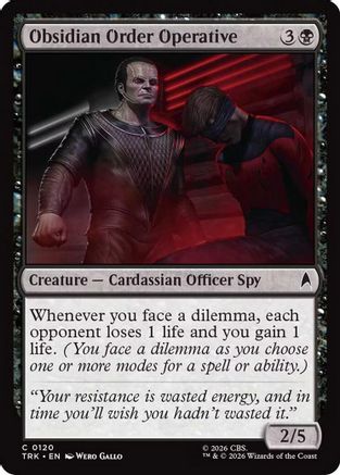 Obsidian Order Operative  (TRK-120) - [Star Trek]