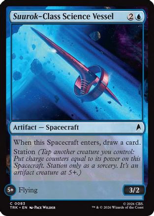 Suurok-Class Science Vessel  [Foil]  (TRK-083) - [Star Trek]