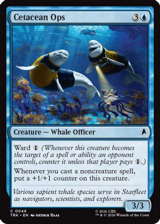 Cetacean Ops  [Foil]  (TRK-048) - [Star Trek]