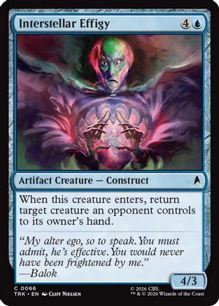 Interstellar Effigy  [Foil]  (TRK-066) - [Star Trek]