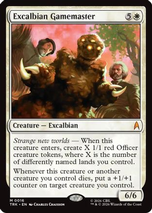 Excalbian Gamemaster  (TRK-016) - [Star Trek]