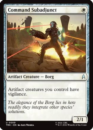 Command Subadjunct  (TRK-009) - [Star Trek]