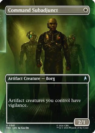Command Subadjunct (Borderless)  (TRK-341) - [Star Trek]