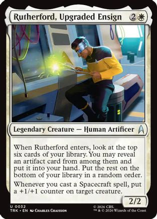 Rutherford, Upgraded Ensign  (TRK-032) - [Star Trek]