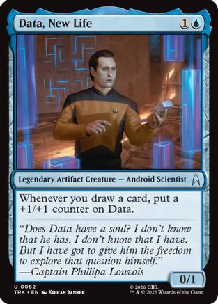 Data, New Life  (TRK-052) - [Star Trek]