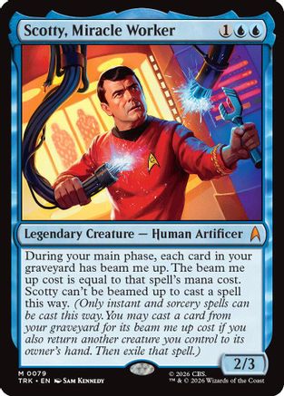 Scotty, Miracle Worker  [Foil]  (TRK-079) - [Star Trek]