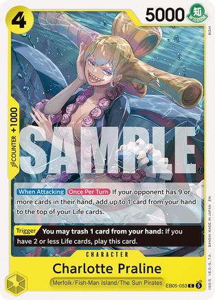 Charlotte Praline (EB05-053) - [Extra Booster: One Piece Heroines Edition Vol. 2]