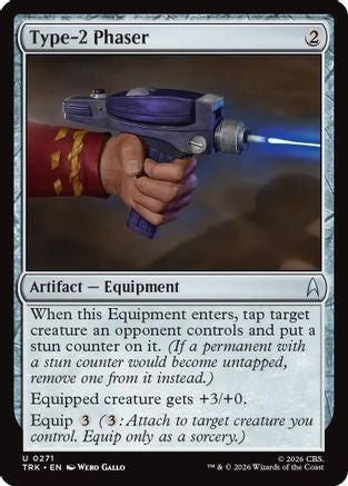 Type-2 Phaser  [Foil]  (TRK-271) - [Star Trek]