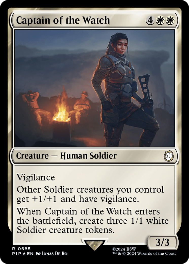 Captain of the Watch (Surge Foil) [Fallout] - Trinity Hobby