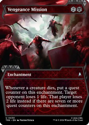 Vengeance Mission (Showcase)  [Foil]  (TRK-430) - [Star Trek]
