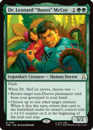 Dr. Leonard "Bones" McCoy  (TRK-197) - [Star Trek]