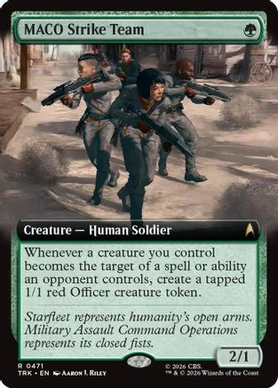 MACO Strike Team (Extended Art)  (TRK-471) - [Star Trek]