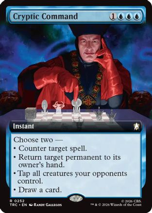 Cryptic Command (Extended Art)  (TRC-252) - [Commander: Star Trek]
