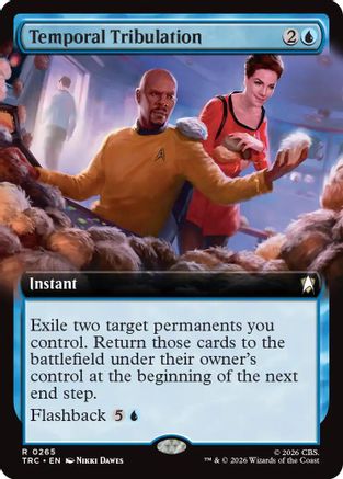 Temporal Tribulation (Extended Art)  (TRC-265) - [Commander: Star Trek]